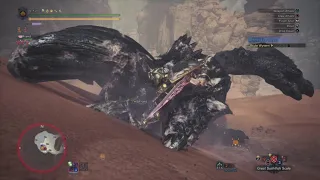 MHW IB: Tempered Black Diablos Solo (SnS Gameplay)