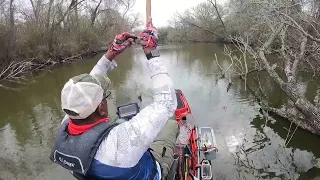 Texas River CRAPPIE fishing.