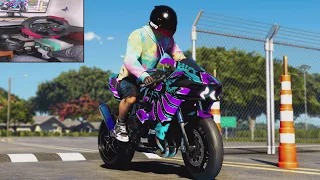 Kawasaki ninja H2 Rebuild Engine with all maxed-out parts and a stunning paint wrap! gameplay