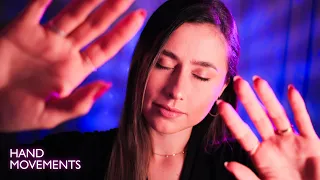 HAND MOVEMENTS for those who love to sleep with RAIN SOUNDS 🌧 [ ASMR no talking ]