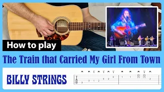 How to play "The Train That Carried My Girl From Town" - Billy Strings - Guitar Lesson with Tab