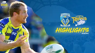 Games that rocked the HJ: Warrington v Leeds, 2013 play-offs, Bennie Westwood scores four tries