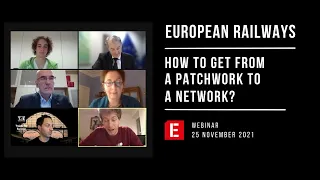 Webinar: European Railways. How to get from a patchwork to a network?