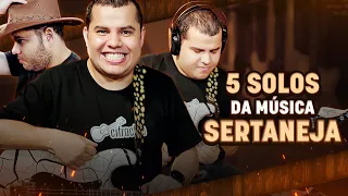 OS 5 MELHORES SOLOS DE GUITARRA NO SERTANEJO