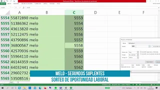 SORTEO DE JORNALES SOLIDARIOS, SEGUNDA EDICIÓN