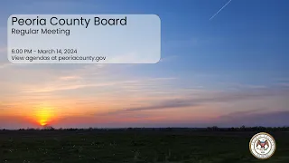 Peoria County Board Meeting