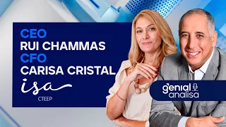 🔴 RUI CHAMMAS E CARISA CRISTAL, CEO e CFO da ISA Cteep (TRPL4) | Podcast Genial Analisa