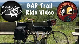 GAP Trail:  Riding the Great Allegheny Passage