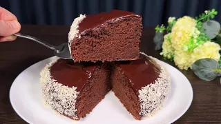 Cheap, quick and delicious chocolate cake for tea that surprised everyone!