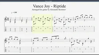 Vance Joy - Riptide (Guitar Tabs)
