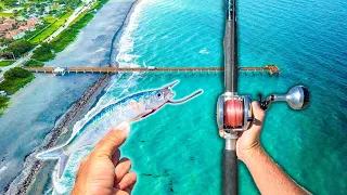 Pier Fishing: It's been YEARS Since This Happened... (Catch, Clean & Cook)