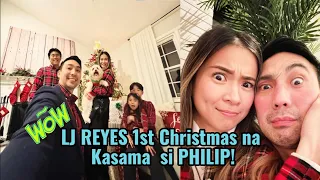 WOW! 1st CHRISTMAS ni LJ REYES kasama si PHILIP EVANGELISTA!