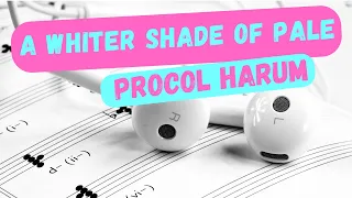 🎶A WHITER SHADE OF PALE  - Procol Harum - Lyrics / Lyric Video