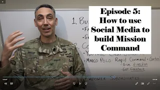 Mission Command Episode #5: Social Media and Mission Command