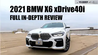 2021 BMW G06 X6 xDrive40i Full In-Depth Review in 4K (No Talking)