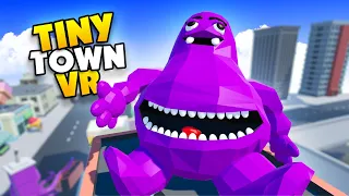 GRIMACE Has Evolved Into a CITY Destroying Monster in Tiny Town!