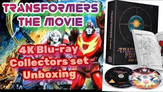 TRANSFORMERS The Movie (1986) 35th Anniversary 4K Collectors Set Opening.  Unboxing