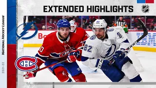 Tampa Bay Lightning vs Montreal Canadiens Dec 7, 2021 HIGHLIGHTS