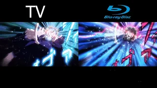 JJBA Ep 2-3 TV vs Blu ray