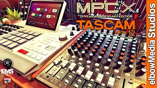 How to Connect the MPC X SE to the TASCAM Model 12