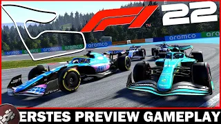 F1 22 GAMEPLAY Österreich! Handling, KI, Schadensmodell testen! ERSTES Spielberg Rennen mit ALPINE