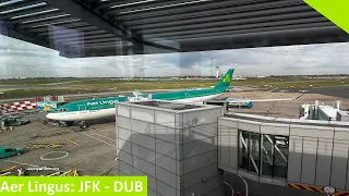 Aer Lingus A330-300 Flight | New York JFK to Dublin Airport