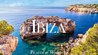 Ibiza 4K Drone Nature Film - Calming Piano Music - Natural Landscape