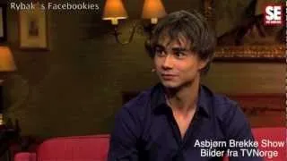 Alexander Rybak - Teaser for Asbjørn Brekke Show 26.11.12