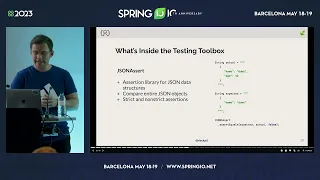 Things I Wish I Knew When I Started Testing Spring Boot Applications by Philip Riecks @ Spring I/O