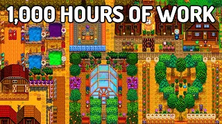 What 1,000 Hours Of Stardew Valley Looks Like