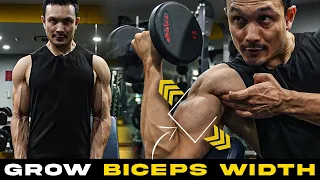 ADVANCE EXERCISES to GROW BICEP WIDTH (बाइसेप की चौड़ाई ऐसे बढ़ेगी)