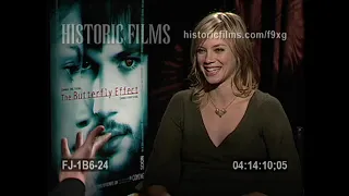 The Butterfly Effect Amy Smart Interview Press Junket (2004)