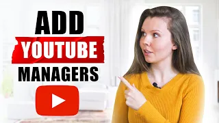 How to add managers to your YouTube channel in 2022 (Channel Permissions ✅)