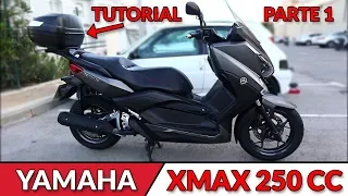 Yamaha Xmax 250 Tutorial Desmontaje Baul Parte 1