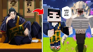 I Survived As Suguru Geto In Jujutsu Kaisen Minecraft