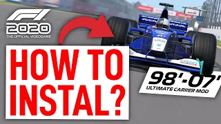 F1 Ultimate career mod - Instalation and name changer tutorial