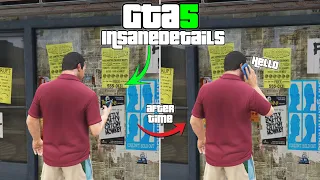 22 Insane Details in GTA 5 Small Details