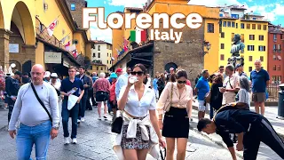 Florence, Italy 🇮🇹 - October 2022 - 4K 60fps HDR Walking Tour