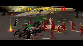 Chơi Stick War 2 Realistic mod