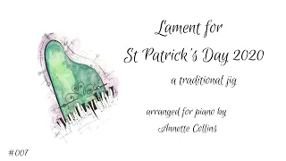 Lament for St Patrick's Day 2020 - sheet music available for free