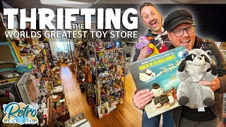 Thrifting All Day Long At Multiple Stores Including The World’s Greatest Toy Store, Zip’s Toys