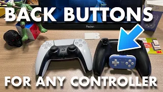 Add back buttons to ANY controller (Playstation 5, Dualsense, XBOX Series, etc)