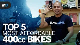 Top 5 Most Affordable 400cc Bikes - Behind a Desk