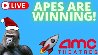 AMC STOCK LIVE AND MARKET OPEN WITH SHORT THE VIX! - APES ARE WINNING!