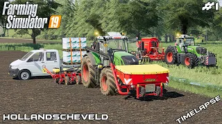 Planting SUGAR BEETS with FENDT 🇳🇱 | Animals on Hollandscheveld | Farming Simulator 19 | Episode 1