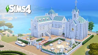 Tartosa Wedding Venue | The Sims4 Stop Motion Build | NoCC |【シムズ４建築】