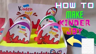 How to make a Kinder Joy 🥰 | Kinder Joy kaise banaye 🤤🤔 Diy Kinder Joy