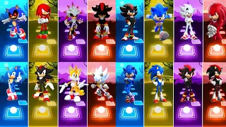 All Video Meghamix - Sonic Exe - Knuckles Exe - Shadow Exe - Shadow The Hedgehog || Tiles Hop 🎯🎶