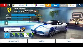 Asphalt 8 Ferrari F60 America