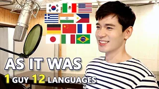 What if 'As It Was'(Harry Styles) was in 12 different languages?| Multi-Language Cover by Travys Kim